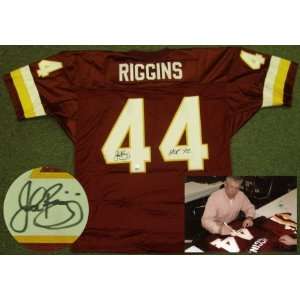  John Riggins Signed Washington Redskins Jersey Sports 