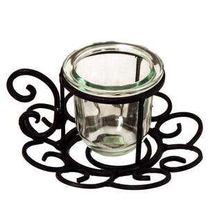  Tea Cup Tea Lite Candle Holder in Iron: Home Improvement