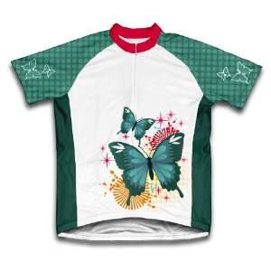  Sparkly Butterfly Cycling Jersey for Men Sports 