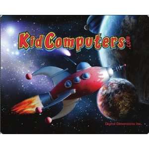  Kid Computers Space Rocket Mouse Pad