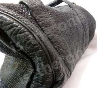 Genuine Real Sheep Leather Celebrity Handbag Rivet Studs Bag Studded 