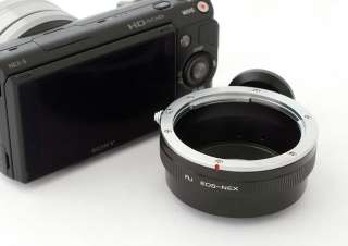 Canon EOS lens to Sony E mount adapter NEX 5 NEX 3 NEX5  