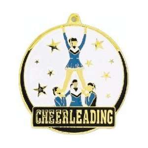   Stock Color Filled Stock Medal Cheerleading