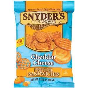   of Hanover Cheddar Cheese Pretzel Sandwich, 2.125 Oz Bags (Pack of 8
