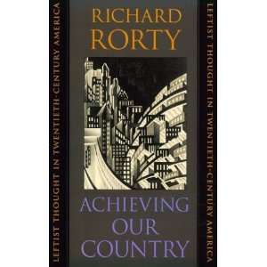   Thought in Twentieth Century America [Paperback] Richard Rorty Books