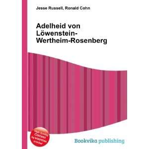   von LÃ¶wenstein Wertheim Rosenberg Ronald Cohn Jesse Russell Books