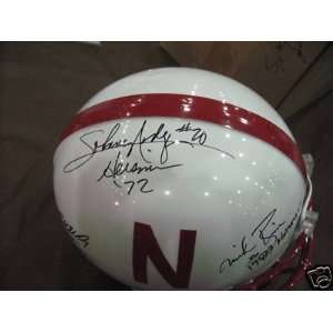 RODGERS,ROZIER,CROUCH NEBRASKA Authentic SIGNED Helmet  