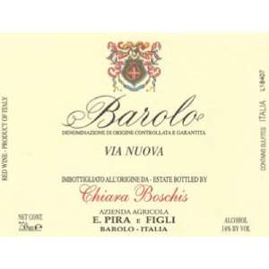  1999 E. Pira Figli Chiara Boschis Barolo Via Nuova Docg 