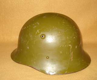 WW2 Bulgarian Combar Steel Helmet M36 Mk.I Turned Edge  