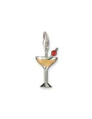 Thomas Sabo Martini Glass Charm, Sterling Silver