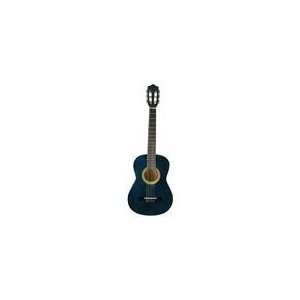  Stagg C510 1/2 Size Classical Guitar, Blue Musical 