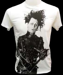 EDWARD SCISSORHANDS Johnny Depp VTG Rock T Shirt S  