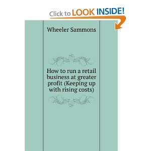   (Keeping up with rising costs) Wheeler Sammons  Books