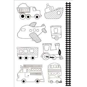  Kaisercraft Little Toot Clear Stamp Arts, Crafts & Sewing