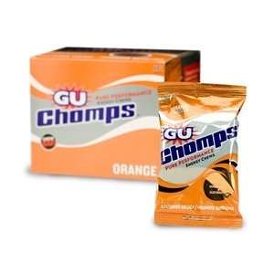  GU Energy Chomps   Orange 16 packets Health & Personal 