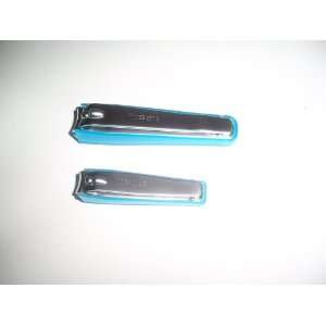 Solingen Germany Nail Clippers Set By Nippes Blue  Very 
