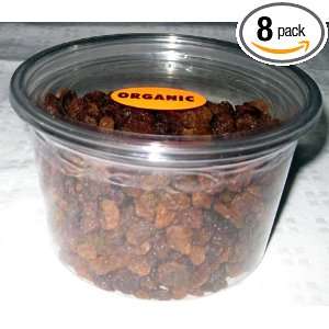 Hickory Harvest Organic Raisins, 9 Ounce Tubs (Pack of 8)  