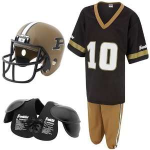  Franklin Purdue Boilermakers Youth Football Uniform Set 