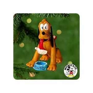  Disneys Pluto Christmas Ornament: Dog Dish Dilemma (2000 