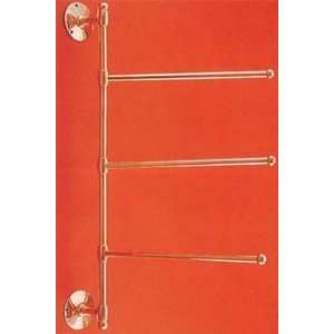  Vertically Hung Towel Rack   Chrome: Home & Kitchen