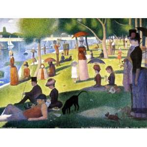    Pierre Seurat   24 x 18 inches   Sunday Afternoon