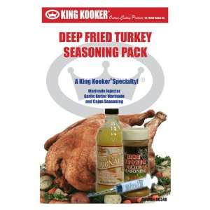  King Kooker Deep Fried Turkey Seasoning Pack Patio, Lawn 