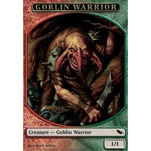   Gathering: Green Red Goblin Warrior (Token)   Shadowmoor: Toys & Games