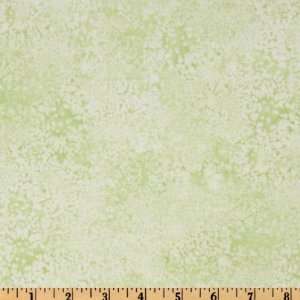  44 Wide Always Believe Snow Fall Green Fabric By The 