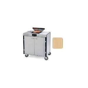   Mobile Cooking Cart w/Induction Stove, Light Maple