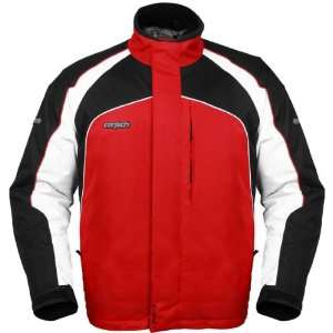  JOURNEY SNOW MOTORCYCLE JACKET RED/BLK SIZEMED Sports 