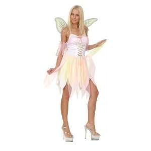  Bristol Novelty Value Costume: Pink Fairy With Wings: Toys 