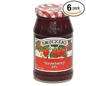 Smuckers Strawberry Jelly, 18 Ounce Grocery & Gourmet Food