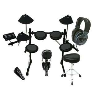  DD 502mkII Digital Drum Set w/ Stool & Headphones: Musical 