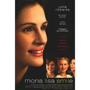  Mona Lisa Smile Intl. Movie Poster Double Sided Original 
