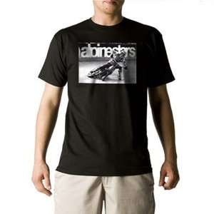 Alpinestars Dirt Track T Shirt   Medium/Black Automotive