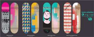 ANDY WARHOL ICONIC COLLECTION Skateboard Decks 4 PACK  