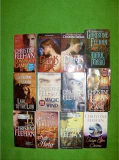 Lot of 10 Christine Feehan paperbacks  
