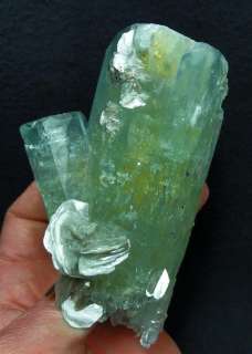   Gem AQUAMARINE CRYSTAL Rough Raw Specimen Skardu, Pakistan  