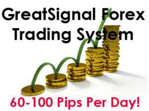 Forex System 60 100pips perday with Greatsignal for MT4  