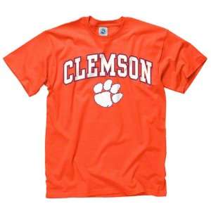  Clemson Tigers Youth Orange Perennial II T Shirt: Sports 