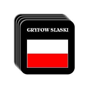  Poland   GRYFOW SLASKI Set of 4 Mini Mousepad Coasters 