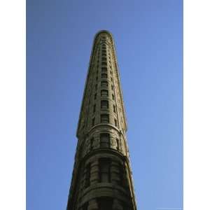  Skyward View of the Flatiron Building, New Yorks First 