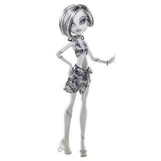 Monster High Skull Shores Black and White Frankie Stein Doll Limited 