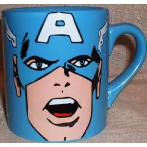 Marvel Comics CAPTAIN AMERICA 14 oz Ceramic Coffee MUG 