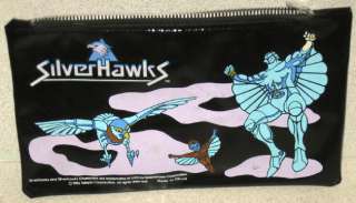 SILVERHAWKS Unusual Vinyl Pencil Case 1986 Great Shape  