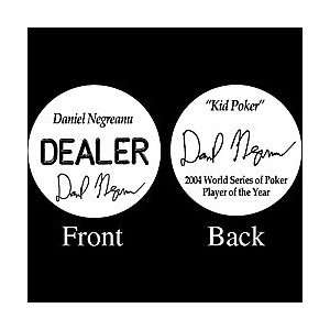  DANIEL NEGREANU Professional Collectors Dealer Button 