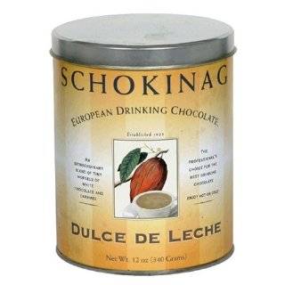 Schokinag European Drinking Chocolate, Dulce de Leche, 12 Ounce 