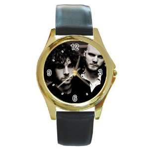  cold play Gold Metal Watch 