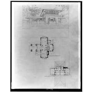 Mr. Martin, Buffalo, N.Y,Frank Lloyd Wright 1910 house  