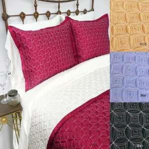  Charmeuse Satin Twin Quilt Set